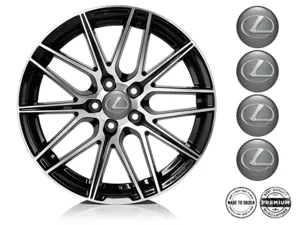 Lexus Pegatinas de Rueda Estilo Insignias de Silicona Racing
